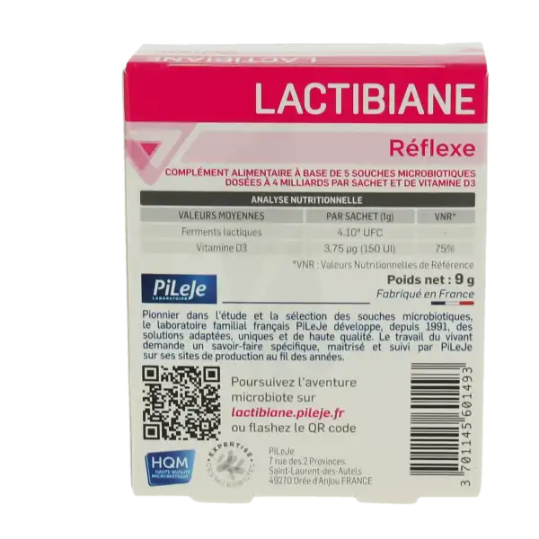 Lactibiane Reflexe Enfant Sachet 10/1g