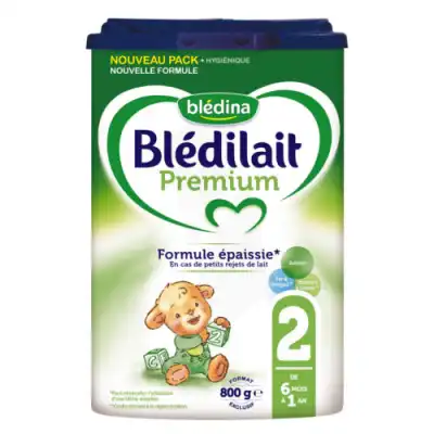 Bledilait Premium 2 Lait Pdre B /800g à VILLENAVE D'ORNON
