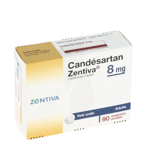Candesartan/hydrochlorothiazide Sandoz 8 Mg/12,5 Mg, Comprimé