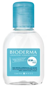 Bioderma Abcderm H2o Eau Micellaire Nettoyante Bébé Format Voyage 100ml