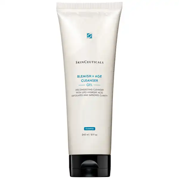 Skinceuticals Blemish & Age Cleanser Gel Nettoyant Purifiant Anti-imperfections Tube/240ml