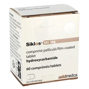 Siklos 100 Mg, Comprimé Pelliculé Sécable