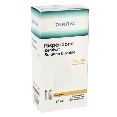 RISPERIDONE ZENTIVA 1 mg/ml, solution buvable