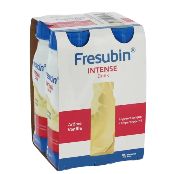 Fresubin Intense Drink Nutriment Vanille 4bouteilles/200ml
