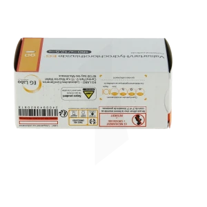 Valsartan/hydrochlorothiazide Eg 160 Mg/12,5 Mg, Comprimé Pelliculé