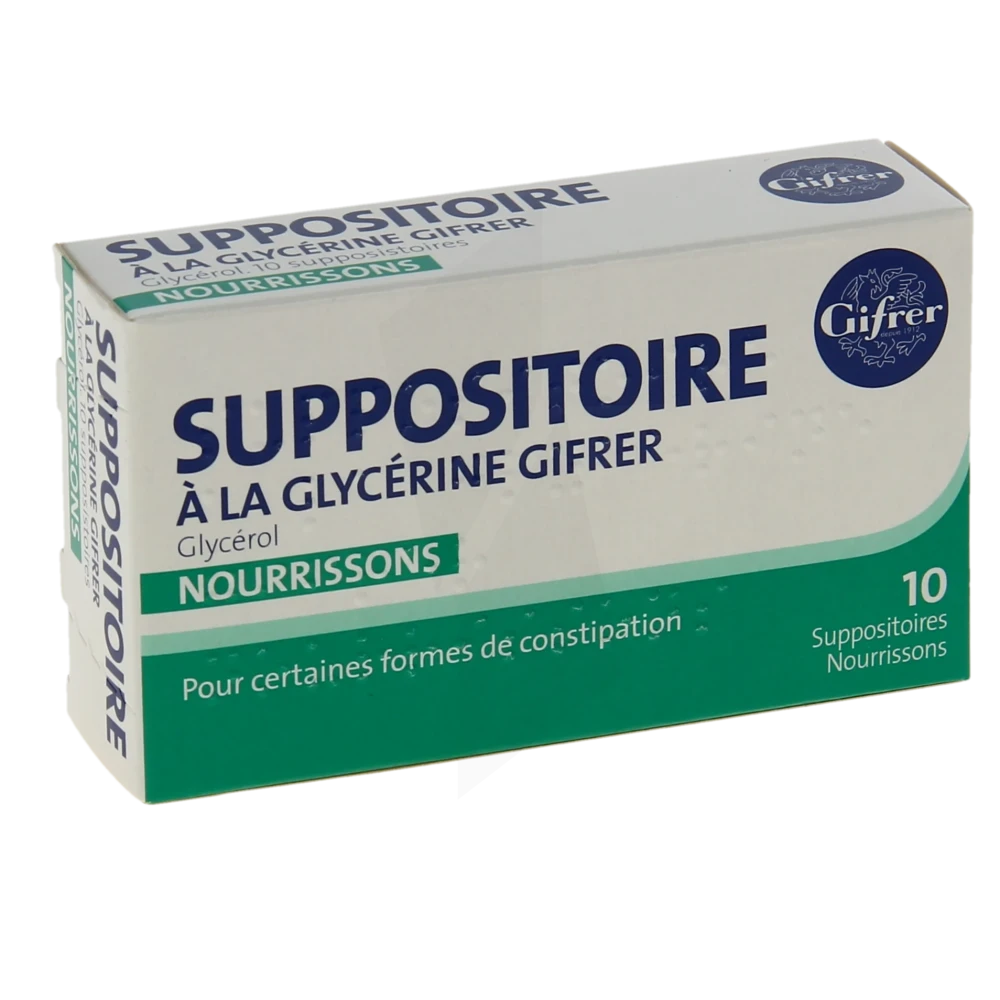 Pharmacie Horeau - Médicament Suppositoire A La Glycerine Gifrer  Nourrissons, Suppositoire - Suppositoire à la glycérine nourrisson -  ST-ETIENNE-DE-TULMONT