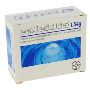Calcidia 1,54 G, Granulé Pour Suspension Buvable En Sachet-dose