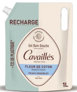 Eco-recharge 1l Gel Bain Et Douche Fleur De Coton Edition LimitÉe