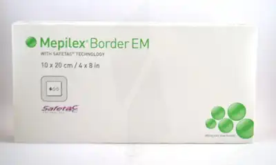 Mepilex Border Flex Em Pansements Hydrocellulaire AdhÉsif StÉrile SiliconÉ 10x20cm B/10 à SAINT-MEDARD-EN-JALLES