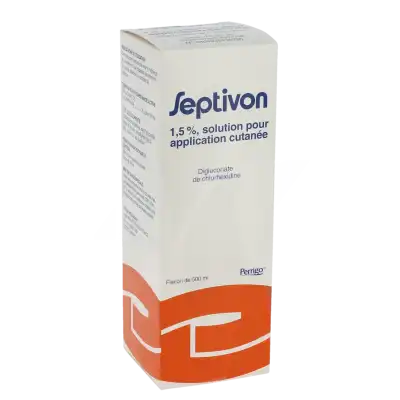 Septivon 1,5 %, Solution Pour Application Cutanée à Le havre