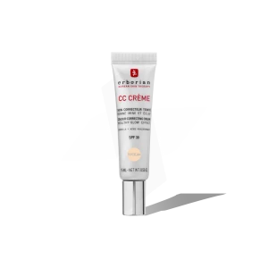 Erborian Cc Crème Spf30 Crème Soin Correcteur Porcelaine Tube De 15 Ml