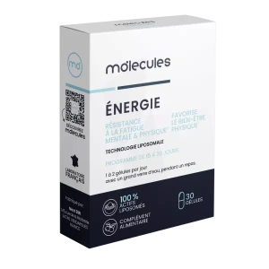 Molècules Energie 30 Gélules