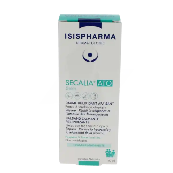 Secalia Ato Balm Baume Relipidant Apaisant Zones Localisées T/40ml