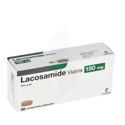 Lacosamide Viatris 150 Mg, Comprimé Pelliculé à SAINT-PRIEST