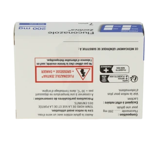 Fluconazole Zentiva 200 Mg, Gélule