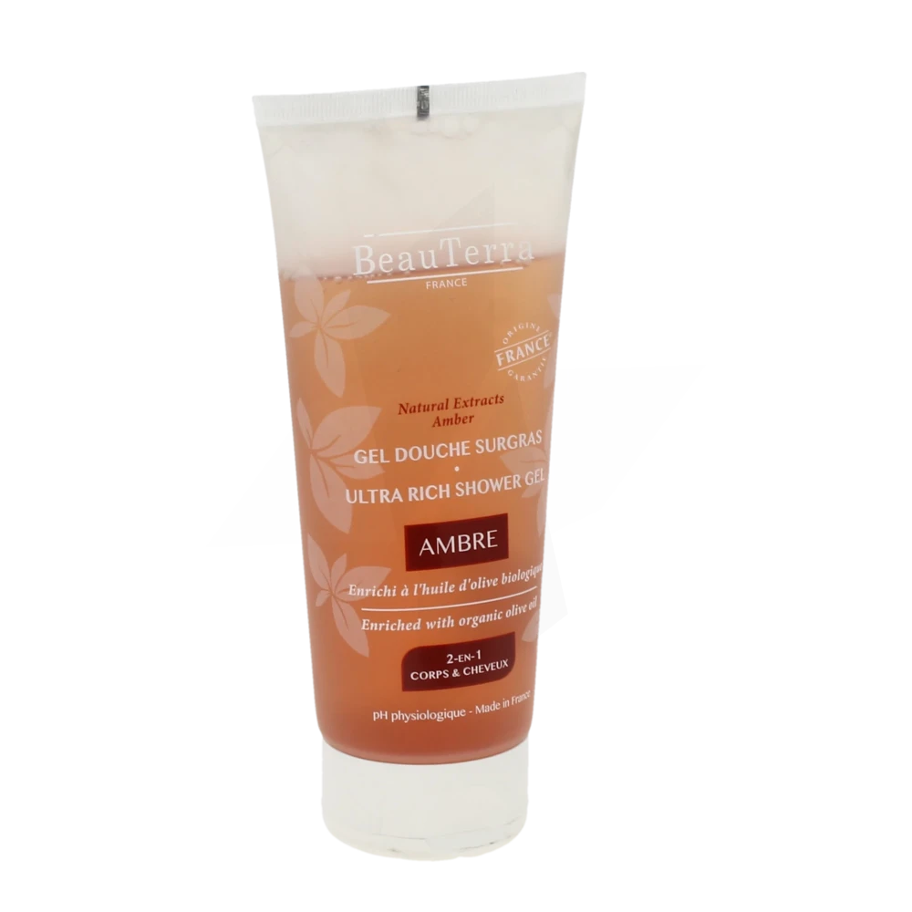 Beauterra - Gel Douche 3 En 1 - Ambre - 200ml