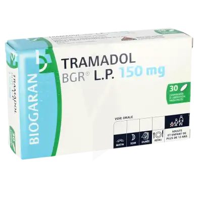 Tramadol Bgr L.p. 150 Mg, Comprimé à Libération Prolongée à ROMORANTIN-LANTHENAY