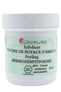 Bioflore Exfoliant Poudre De Noyaux D'abricot Bio