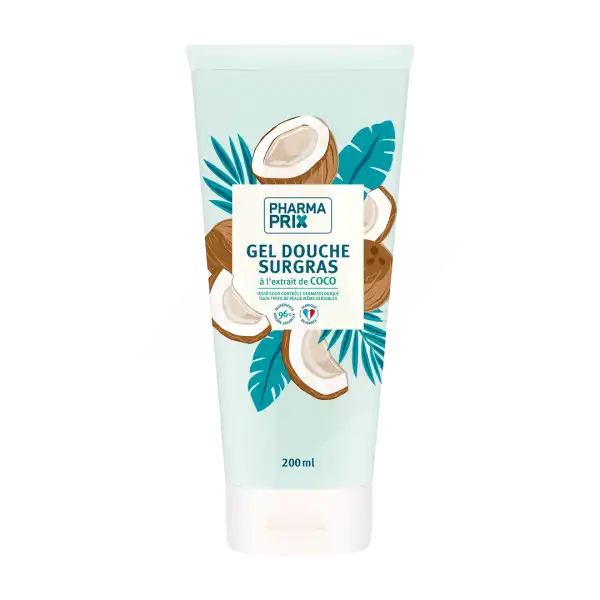 PHARMAPRIX GEL DOUCHE COCO 200ML