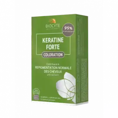 Biocyte Kératine Forte Coloration Gélules B/60