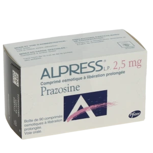 Alpress L.p. 2,5 Mg, Comprimé Osmotique à Libération Prolongée
