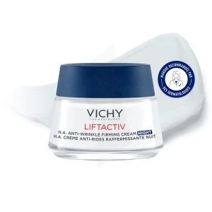 Vichy Liftactiv H A Crème Nuit Anti-rides Raffermissante Pot/50ml