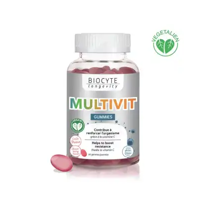 Biocyte Multivit Gummies Bonbon Pot/60 à JOINVILLE-LE-PONT
