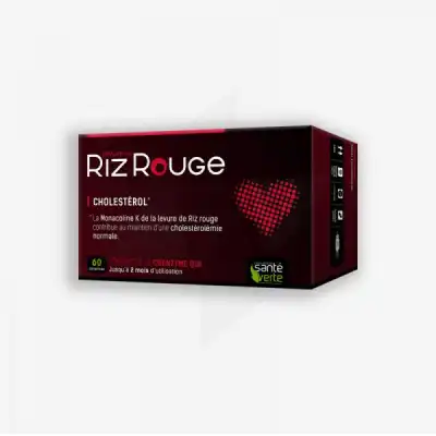 Santé Verte Levure De Riz Rouge Comprimés B/60 à Paray-le-Monial