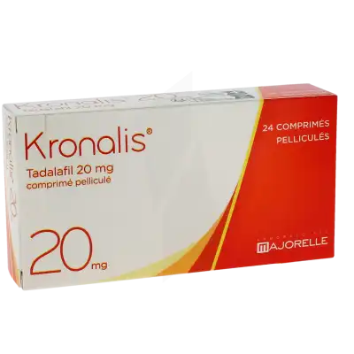 Kronalis 20 Mg, Comprimé Pelliculé à Abbeville