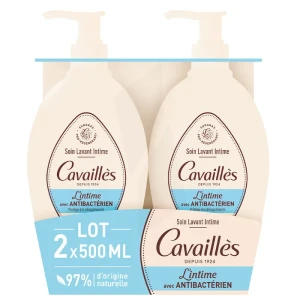Rogé Cavaillès Soin Lavant Intime Avec Antibactérien Gel 2fl/500ml