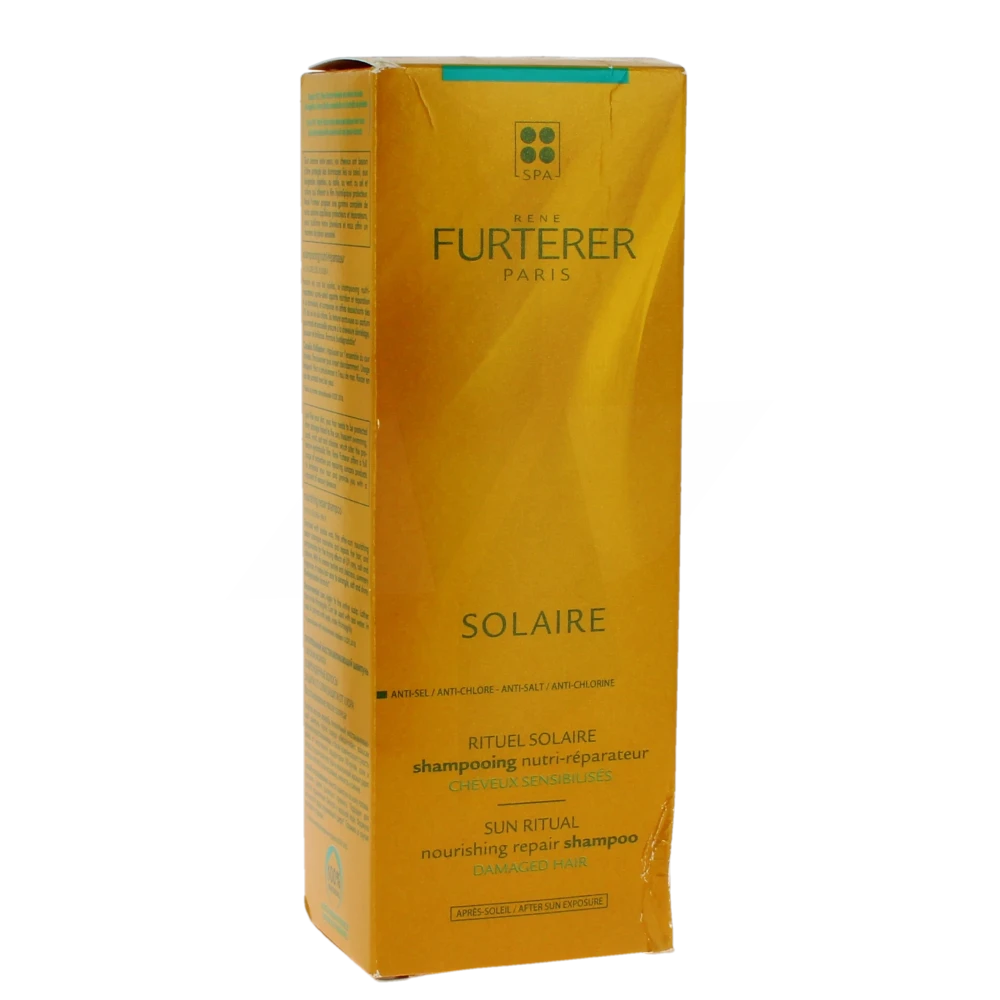 René Furterer Solaires Shampoing Nutri-réparateur Tube De 200 Ml
