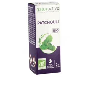 Naturactive Patchouli Huile Essentielle Bio (5ml)