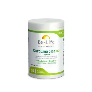 Be-life Curcuma 2400 Gélules Bio B/60 à ANDERNOS-LES-BAINS