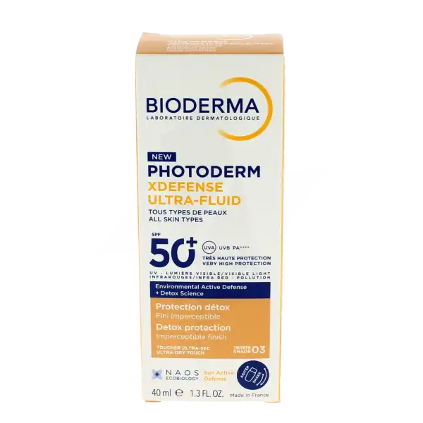 Bioderma Photoderm Xdefense Ultrafluide Spf50+ Cr 03 Fl/40ml
