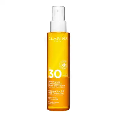 Clarins Huile Solaire Embellissante Haute Protection Corps Spf30 150ml à TOULOUSE