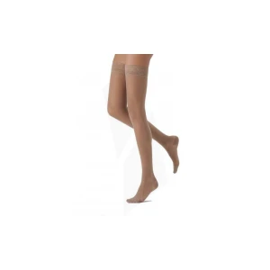 Sigvaris Eclat Infini Bas Auto-fixant Classe 2 Femme Doré Normal L