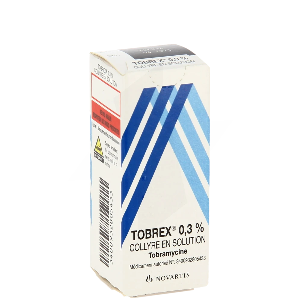 Tobrex 0,3 %, Collyre En Solution