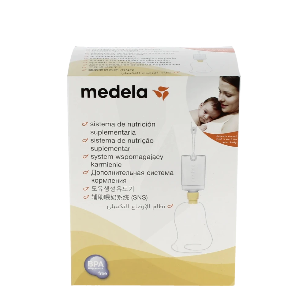 Système de nutrition supplémentaire (SNS), Allaitement du bébé, Medela