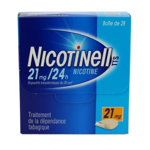 Nicotinell Tts 21 Mg/24 H, Dispositif Transdermique