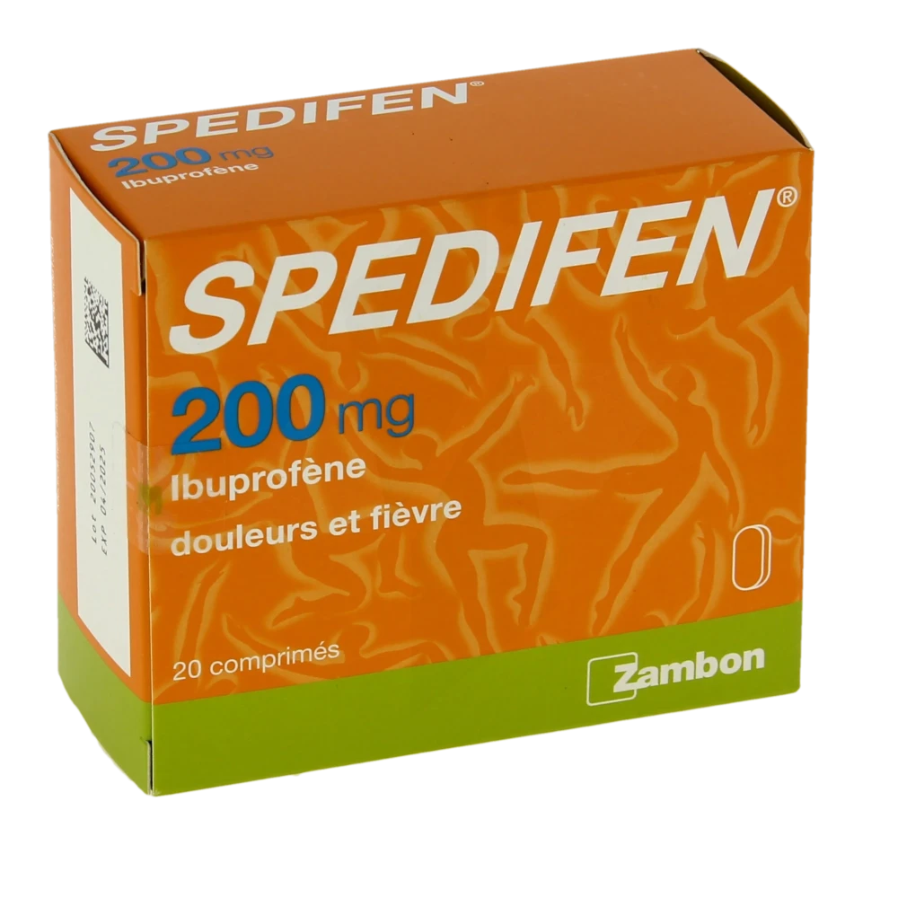 Spedifen 200 Mg, Comprimé 1plq/20