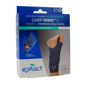 Carp'immo OrthÈse Poignet Rigide De Repos Gauche M