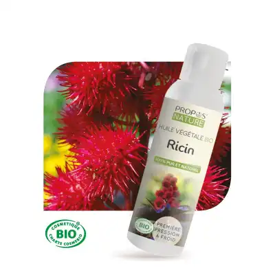 Propos'nature Huile Végétale Ricin Bio 200ml  à NEUILLY SUR MARNE