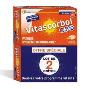 Vitascorbol C 500 Cpr à Croquer 2t/24