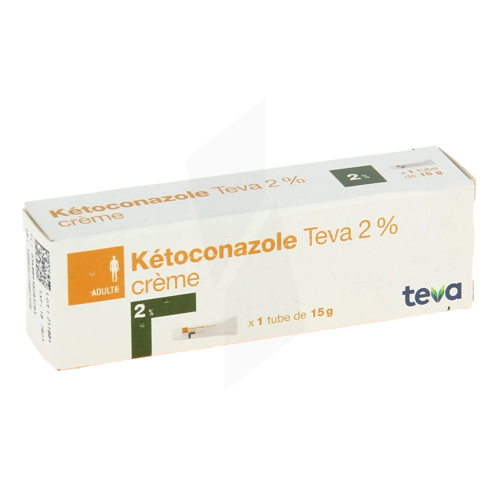 Ketoconazole Teva 2 %, Crème