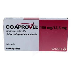 Coaprovel 150 Mg/12,5 Mg, Comprimé Pelliculé