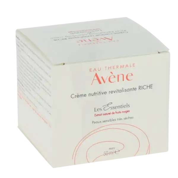 Avène - Soins Essentiels Visage - Crème Nutritive Revitalisante Riche, 50ml
