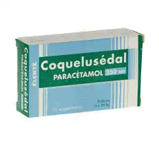 Coquelusedal Paracetamol 250 Mg, Suppositoire à FESSENHEIM