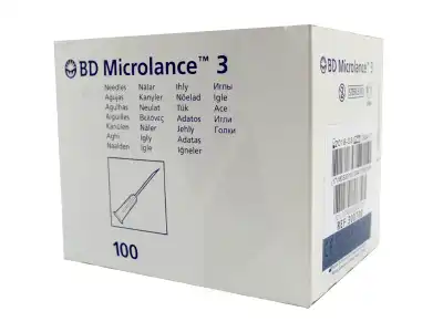 Bd Microlance 3, G23 1, 0,6 Mm X 25 Mm, Bleu  à Farebersviller