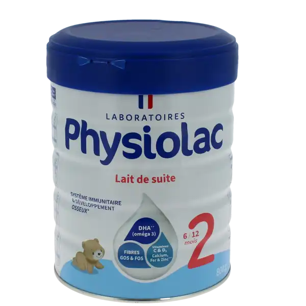 Physiolac 2 Lait En Poudre B/800g