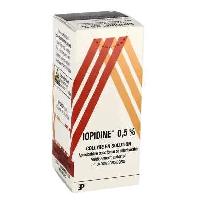 Iopidine 0,5 %, Collyre En Solution à GRENOBLE